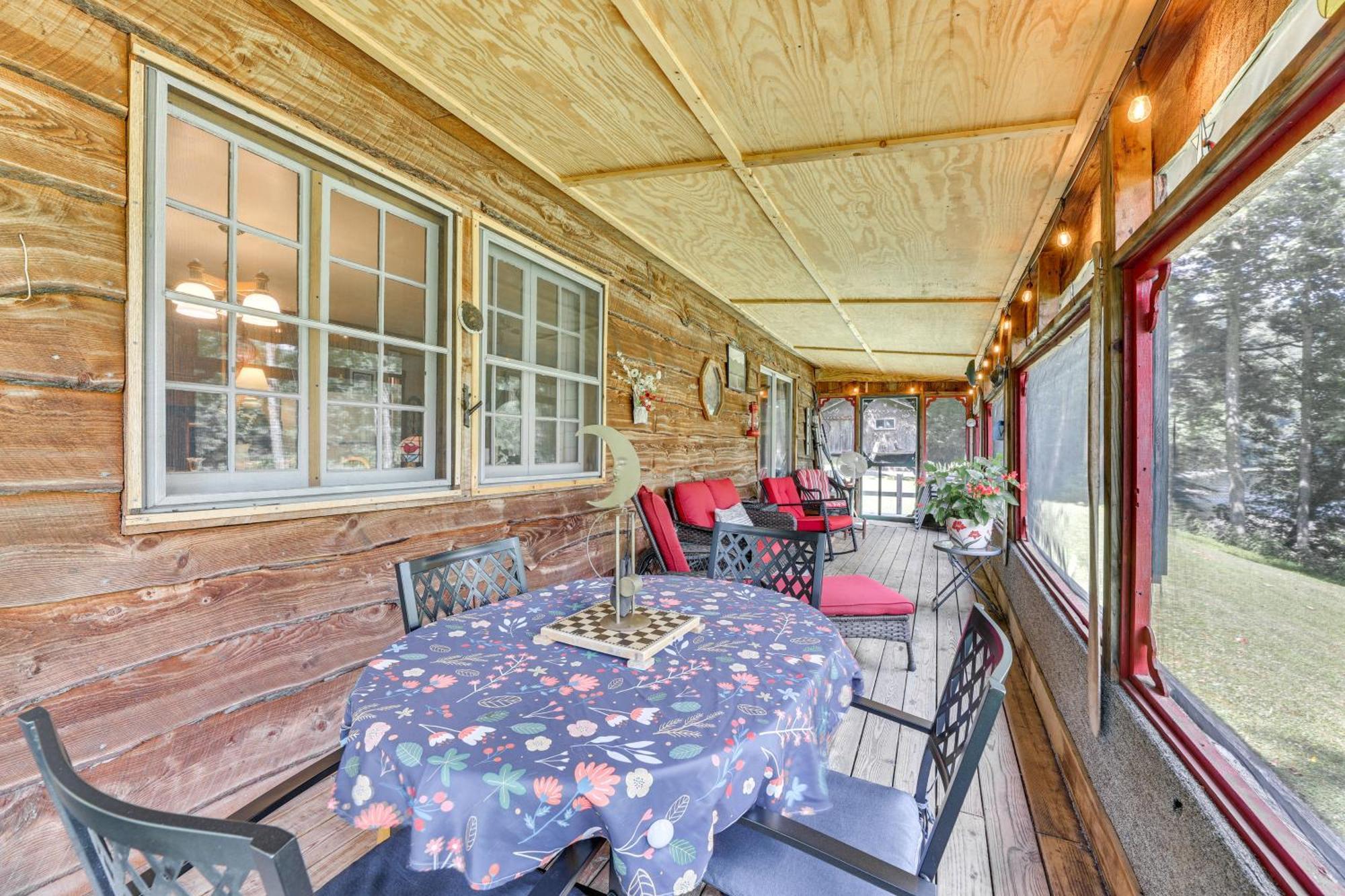 Charming Parsons Cabin With Grill On The Cheat River Exterior foto