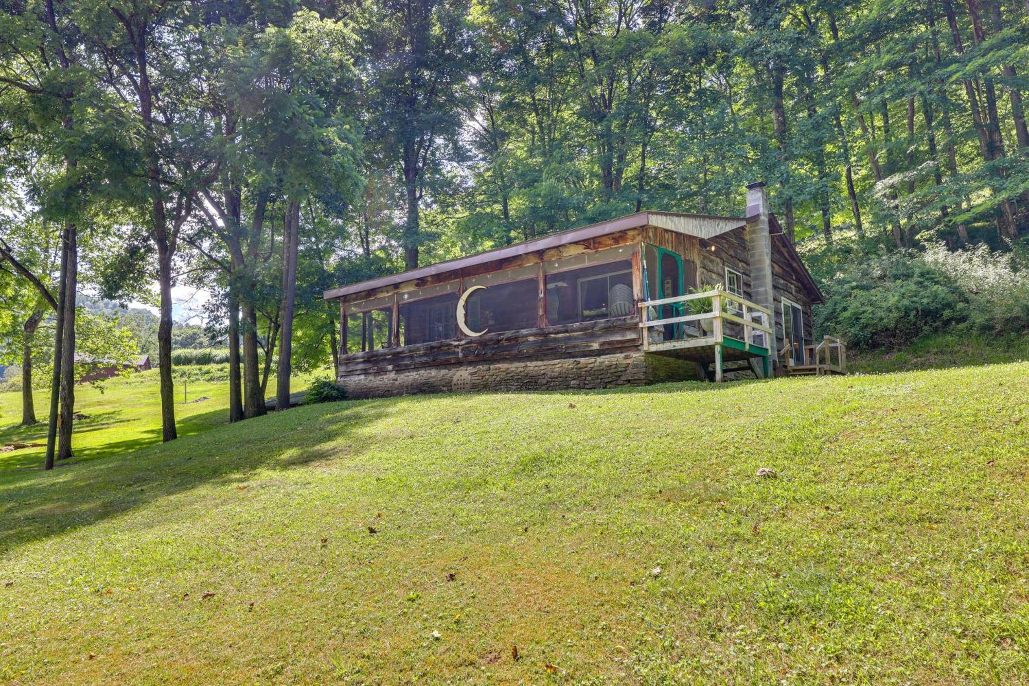 Charming Parsons Cabin With Grill On The Cheat River Exterior foto