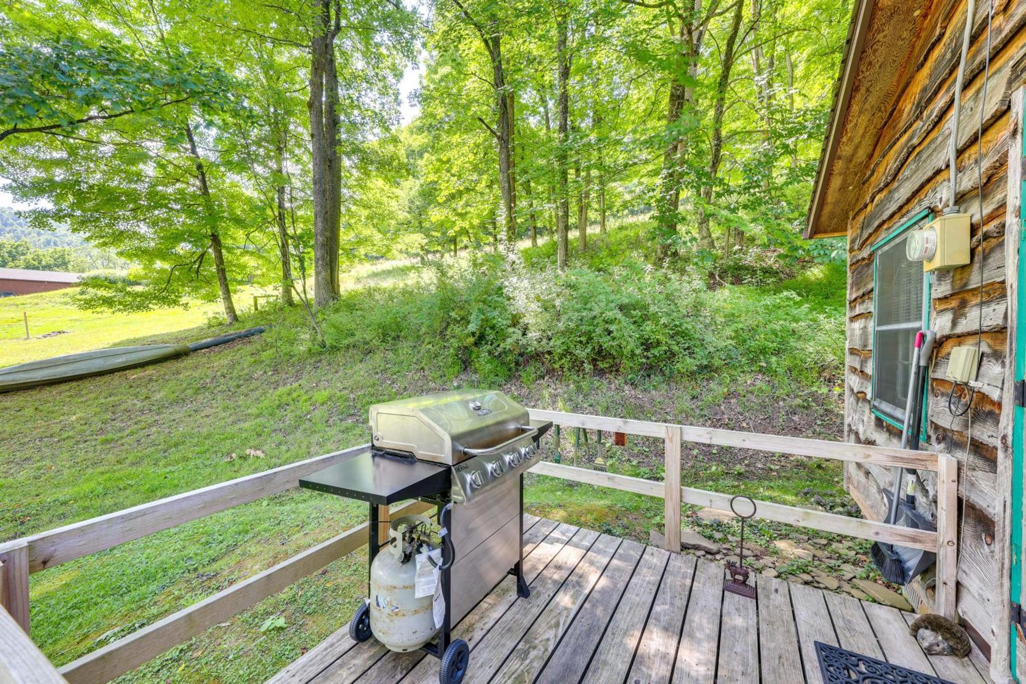 Charming Parsons Cabin With Grill On The Cheat River Exterior foto
