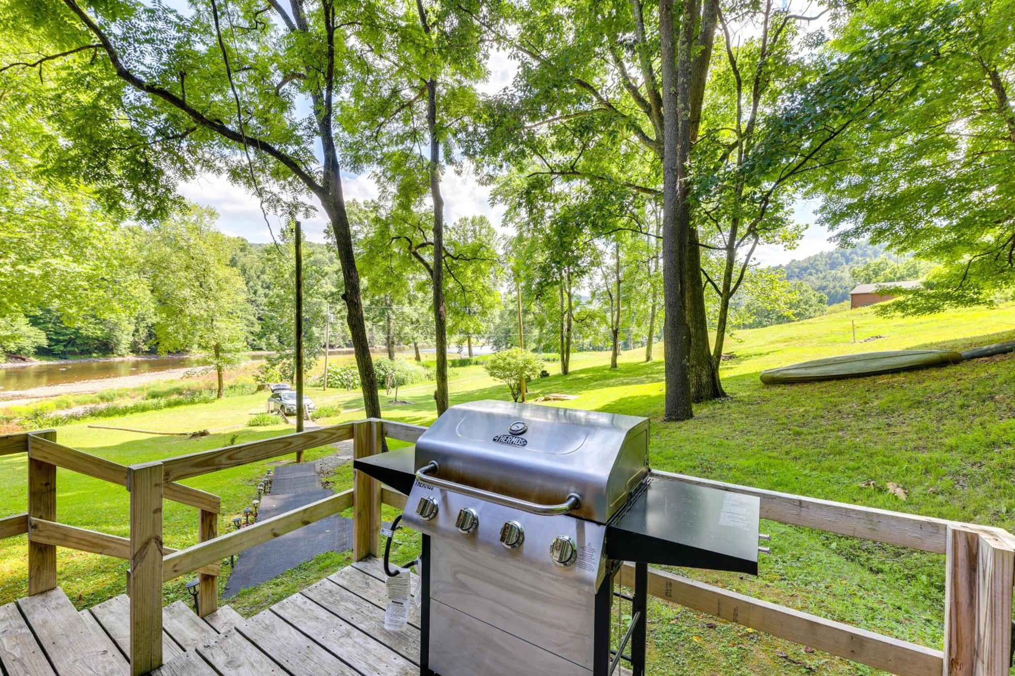 Charming Parsons Cabin With Grill On The Cheat River Exterior foto