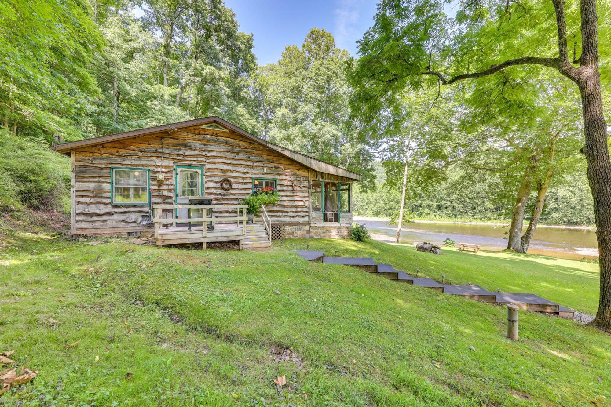 Charming Parsons Cabin With Grill On The Cheat River Exterior foto